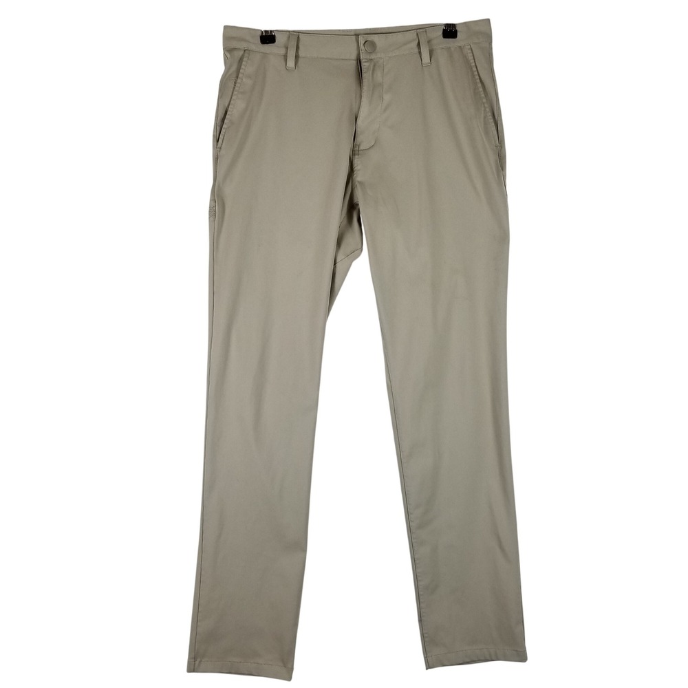 Rhone Commuter Pants Mens 32 Tan Khaki Slim Fit Performance Technical Trousers‎